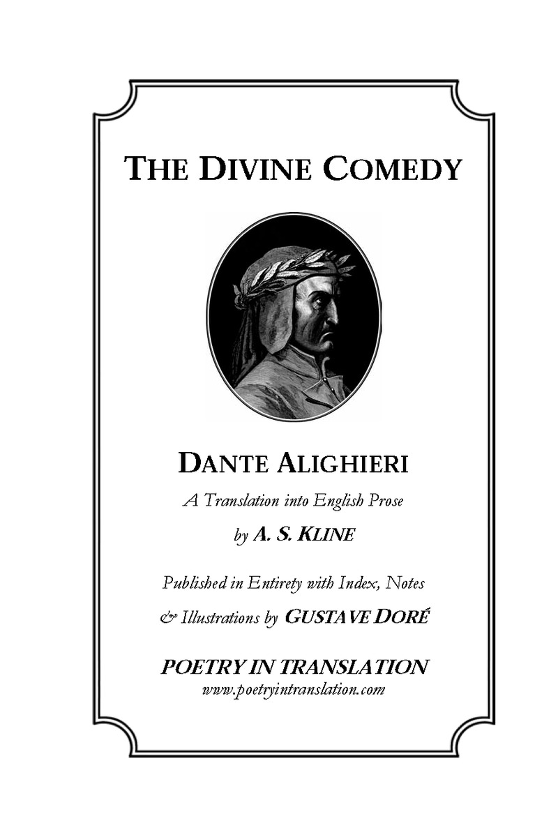 Dante: The Divine Comedy - Cover